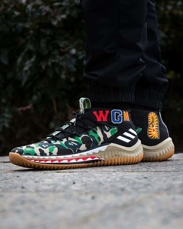 Bape x best sale dame 4